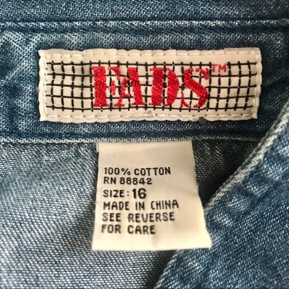 VINTAGE Long Maxi Denim Embroidery Rose Jacket - Picture 8 of 8